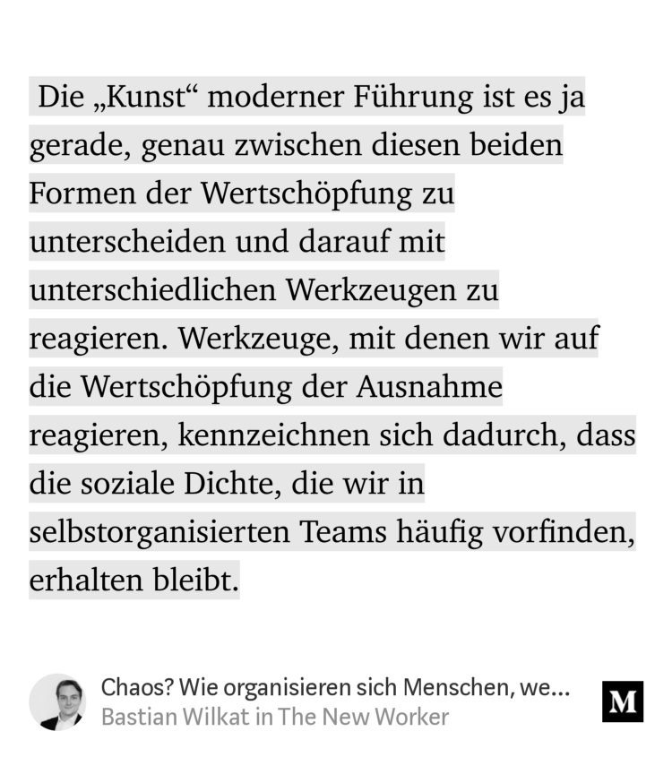 Was ist die Kunst moderner Führung? medium.com/the-new-worker…