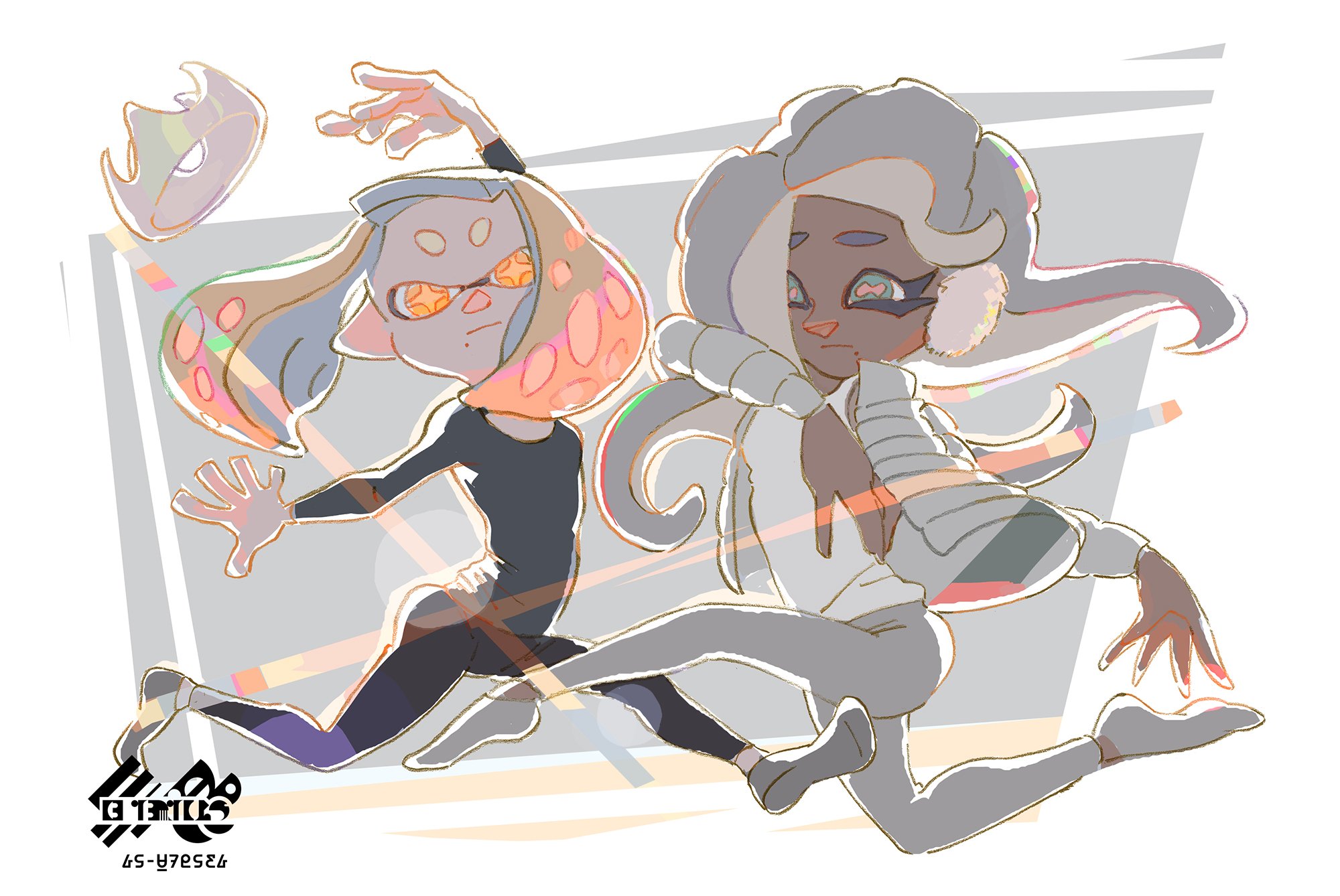 スプラトゥーン2 公式イラスト Twitter