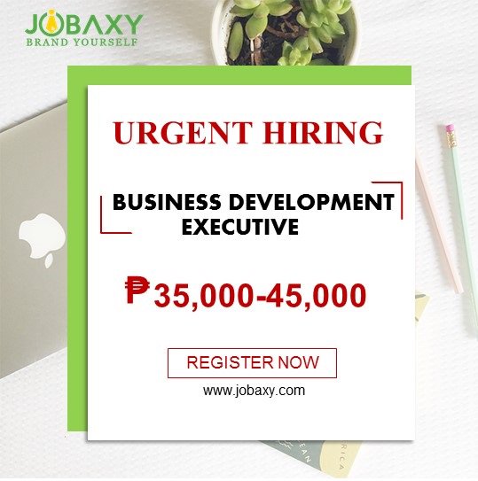 Jobaxyin's tweet photo. URGENT JOB HIRING for BUSINESS DEVELOPMENT EXECUTIVE!
Register : https://t.co/e6VfhZiMUA
How to Apply, please see the link below:
https://t.co/CusuYWbN52
Any inquiries, please message/ call us:
Globe: +639157824915
Sun: +639322549007
#Jobaxy #JobHiring #PhilippinesJobs https://t.co/uiqtK5ozbJ