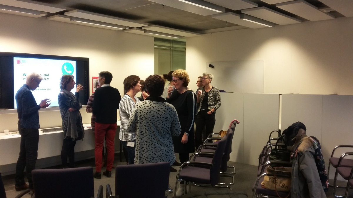 Prachtige opkomst bij <a href="/GemeenteGR/">Gemeente Groningen</a> leerkring WhatsApp!  <a href="/RenskeAtWork/">Renske Stumpel</a> <a href="/gezietavdbelt/">Gézieta van den Belt 🍀</a> <a href="/KINGgemeenten/">KING gemeenten</a> #zinin