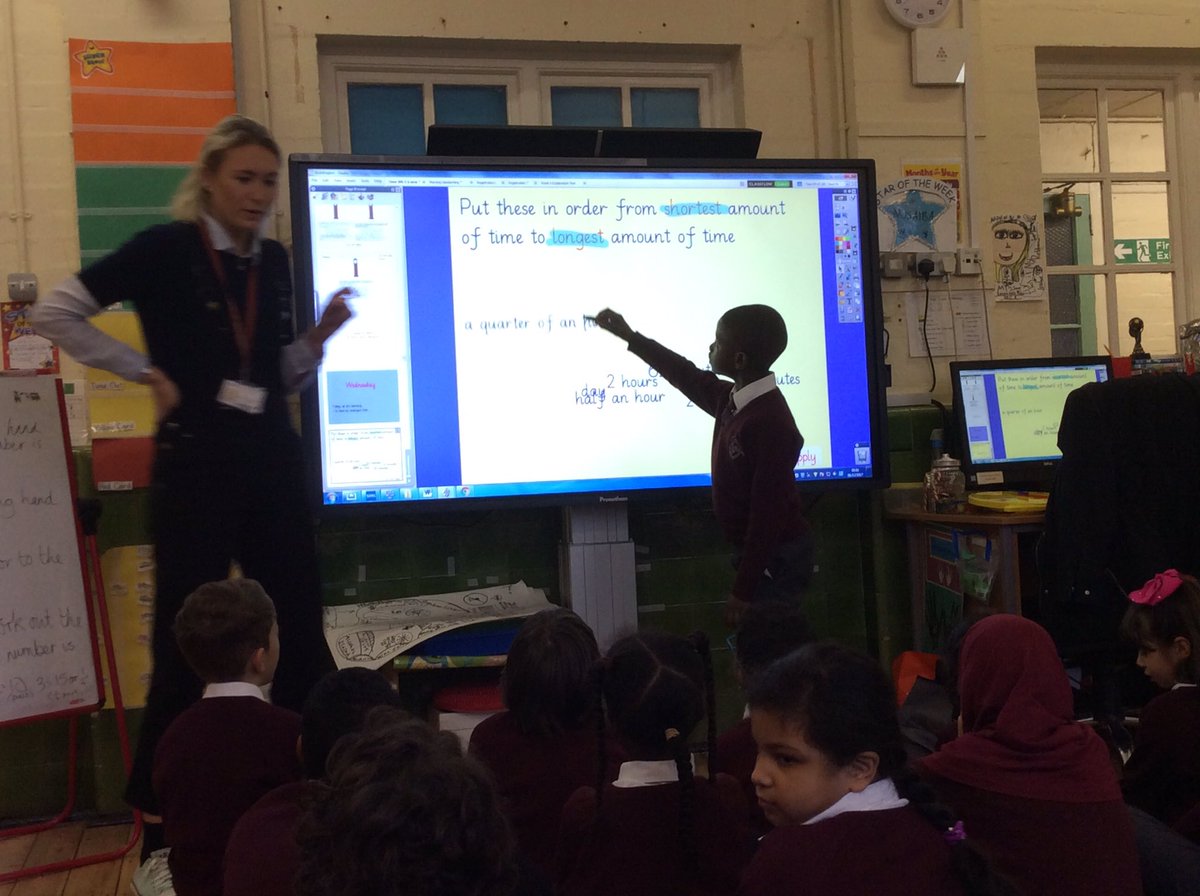Avondale_Park's tweet image. Year 3 are learning about time. Today&apos;s fun warm up activity is to sort these durations of time in order from longest to shortest. #timeforlearning
