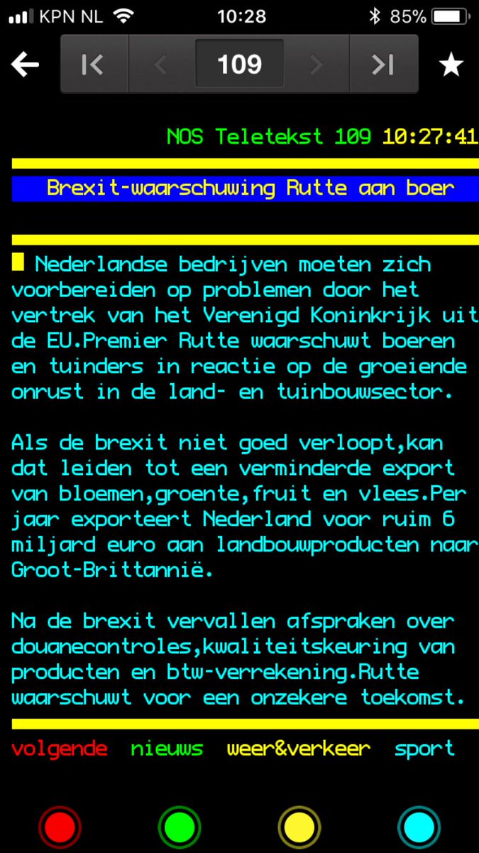 Brexit waarschuwing van onze MP met toch al groeiende onrust bij  land-en tuinbouw!