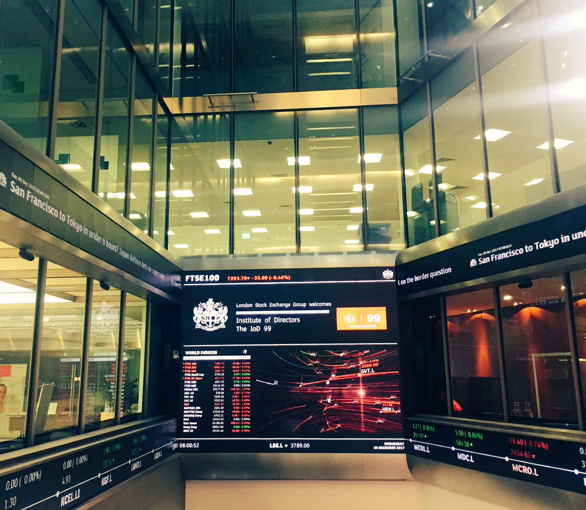 mikedcarter's tweet photo. A great experience this morning, having the opportunity to open the @LSEplc with the @IoD_99 https://t.co/Hcss8nZfwY
