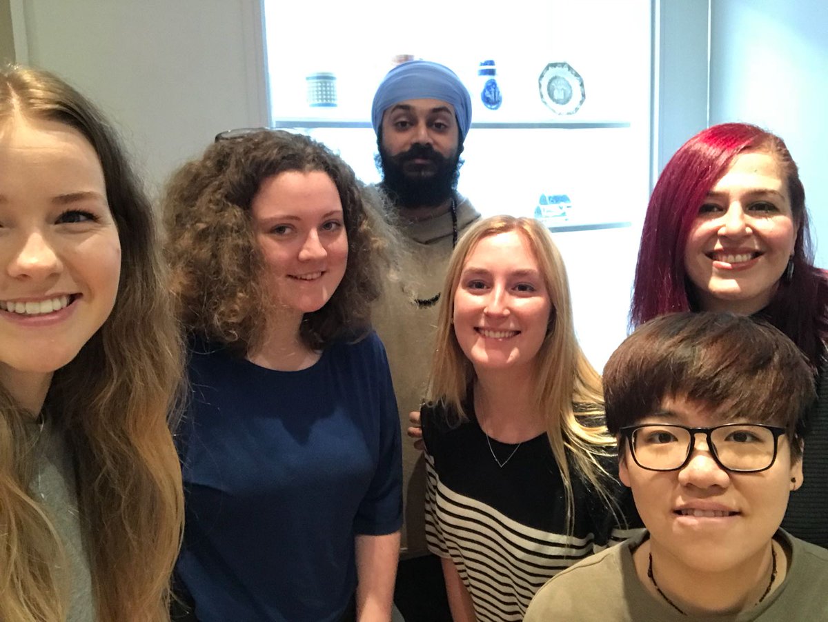 YorkshirePotter's tweet photo. Heres the team behind the Yorkshire Pottery Exhibition! Doors open on the 7th of December! Come say hello to the team on the open evening onwards of 5pm! https://t.co/Uwmkp39Pdh