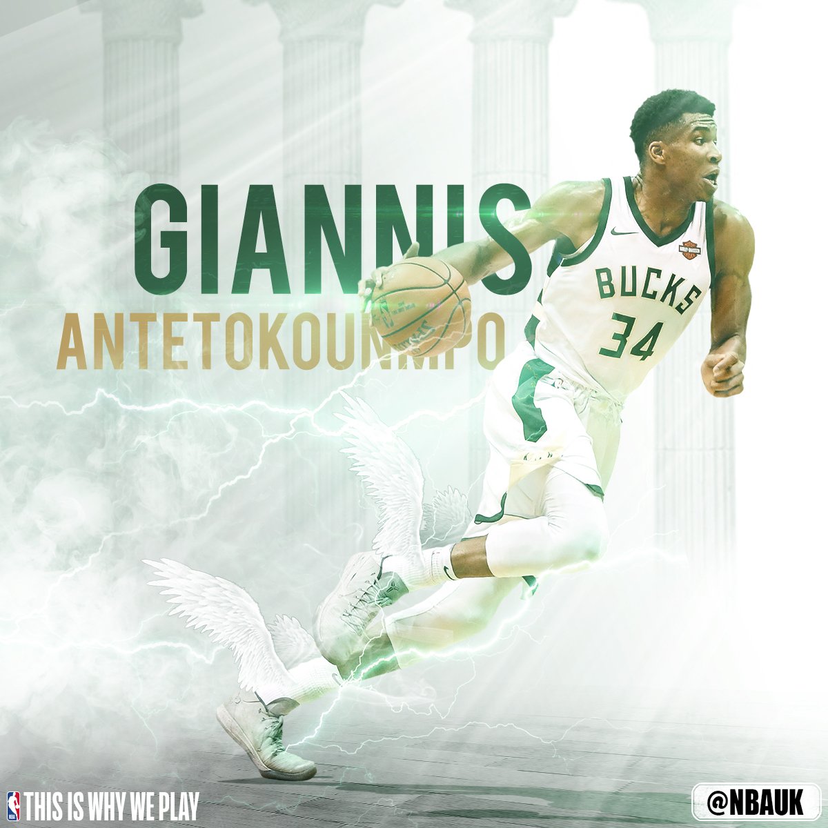   Join us as we wish the on and only \Greek Freak\ Giannis Antetokounmpo a very happy birthday!   