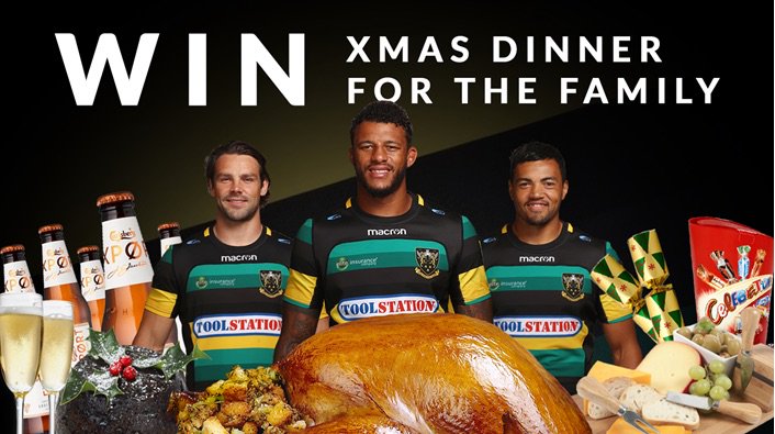 Our friends at the Saints are running a fantastic Christmas competition giving one lucky person the chance to win Christmas dinner for 12 people courtesy of Saul’s Butchers at Smiths Farmshop. Enter here:-
northamptonsaints.co.uk/saints-nation/…