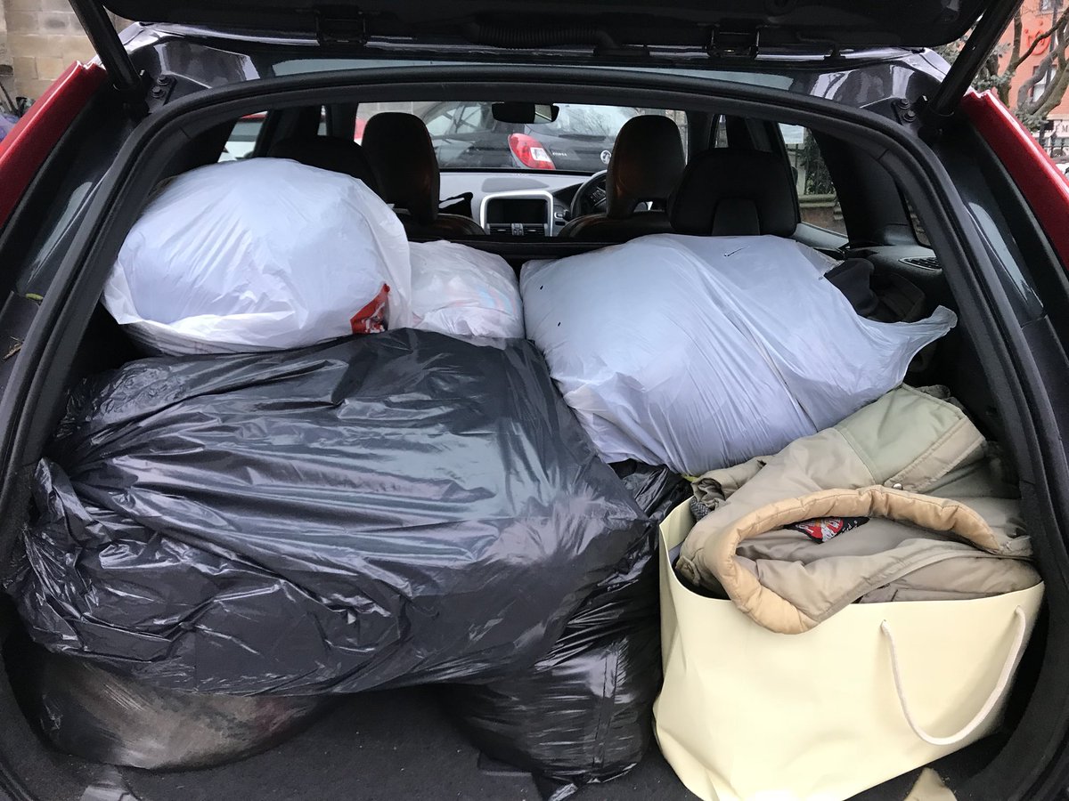 Just made our annual donation of coats, jumpers, scarves and gloves (collected in our Northern office) to the homeless in Leeds via St George’s Cript. Glad to help this worthwhile cause @WeAre_DP