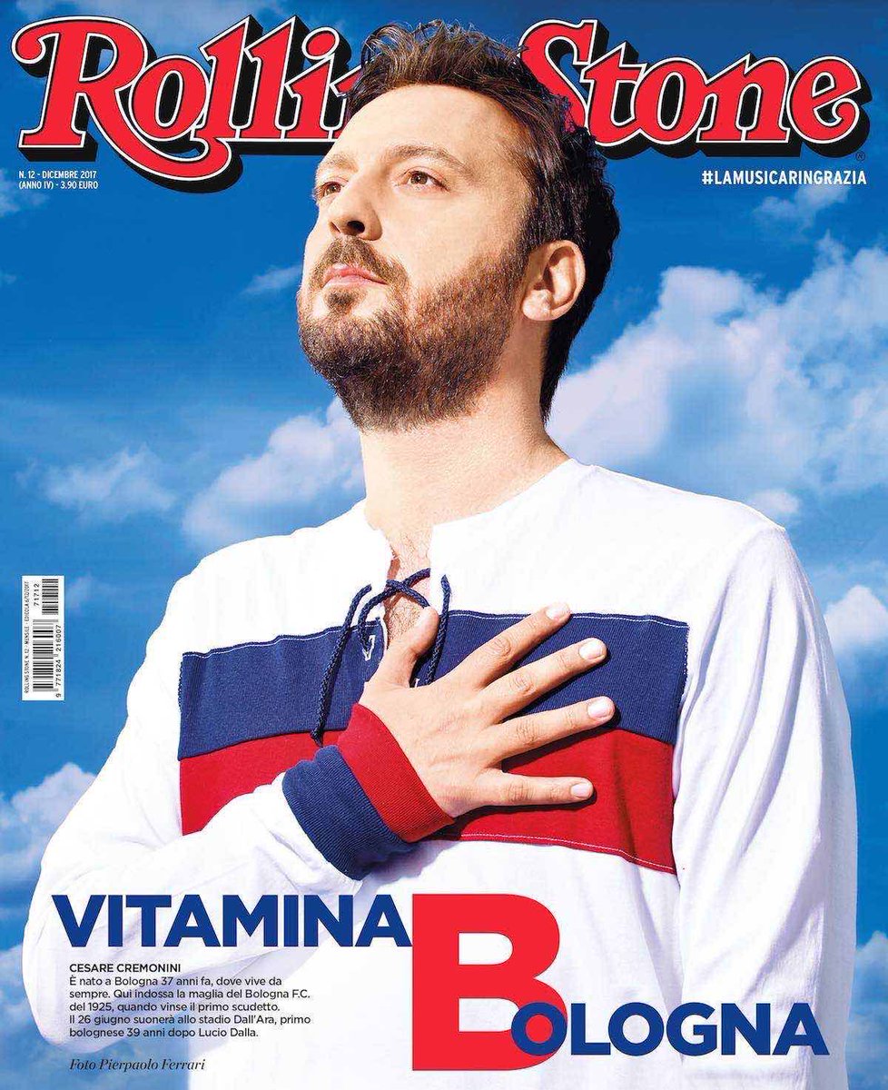 Rolling Stone dedica la copertina di dicembre a <a href="/CremoniniCesare/">Cesare Cremonini</a> : «Le canzoni sono sostanze betabloccanti, le nostre vitamine quotidiane» 

👉 bit.ly/RSdicembreCesa… 

In questo numero anche <a href="/bjork/">björk</a> , <a href="/NoelGallagher/">Noel Gallagher</a> , <a href="/PostMalone/">Post Malone</a> , <a href="/starwars/">Star Wars</a> , <a href="/elonmusk/">Elon Musk</a> , <a href="/COEZMUSIC/">Coez</a>