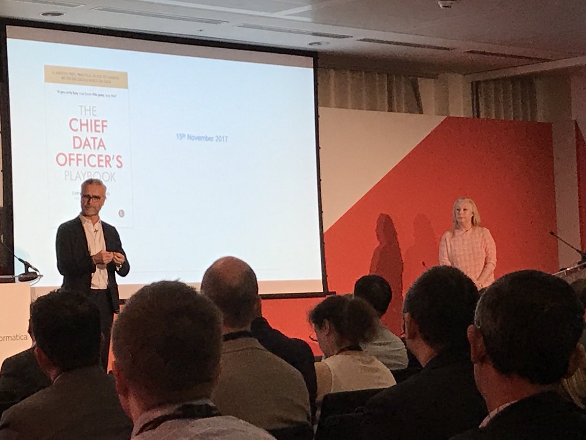 ThomasBrence's tweet photo. Great insight in the keynote at the #DGCS17 #London. “The tech team owns the bucket and the CDO owns the water” both are needed to succeed. #datagovernance @Informatica https://t.co/rYVUKFBWeg