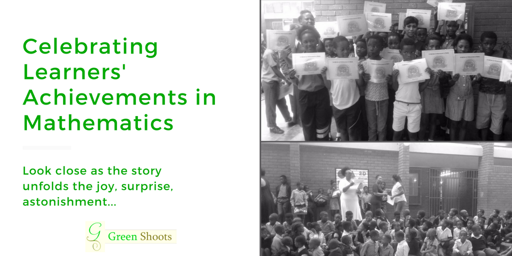 zubeida11's tweet photo. Well done to the learners @MasivukePrimarySchool in #WesternCape on your  Achievements and progress in #Maths. Thank you to the #Teachers for their dedication. @GreenShootsedu #QualityEducationForAll #Edtech https://t.co/bws0L5fbHM