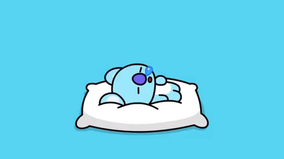 golden_baby97's tweet photo. zzzzz.....😴😲😴 #sleepy #removableears #KOYA #BT21 #UNVERSTAR https://t.co/hKKLip7Mbx