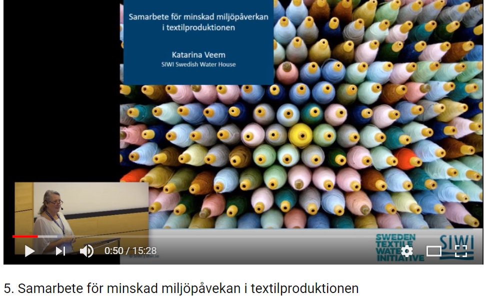 By 2050 global #water demand is expected to increase 55%. How do we tackle water resources to diminish that demand? <a href="/KatarinaVeem/">Katarina Veem</a> talks STWI at <a href="/naturvardsverk/">Naturvårdsverket</a> (talk in Swedish) #textiles #waterdemand bit.ly/2AWPhRi