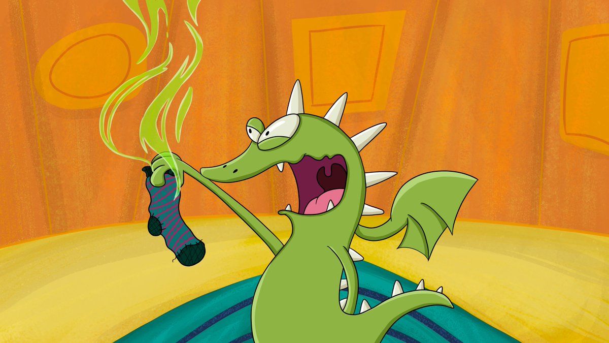 When you randomly find your siblings' stinky socks around the house.. Tag your beloved siblings :)
#Dragongarten #Dragon #2D #AnimationStudio #Illustration #Cartoon #LynxCartoons #LynxAnimationStudios #KindergartenForDragons