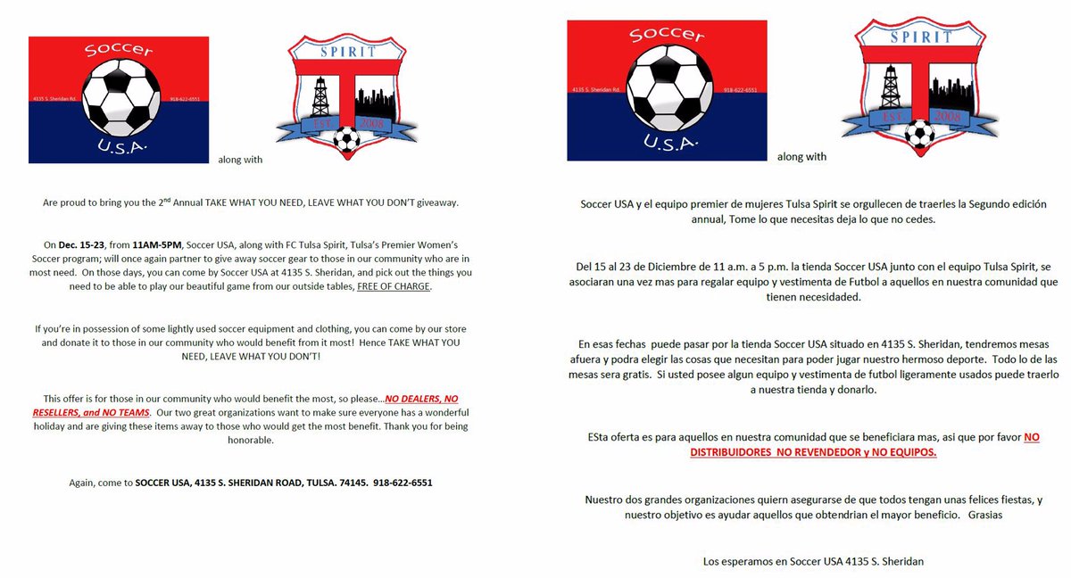 Tulsa Spirit Soccer (@fctulsaspirit) on Twitter photo 