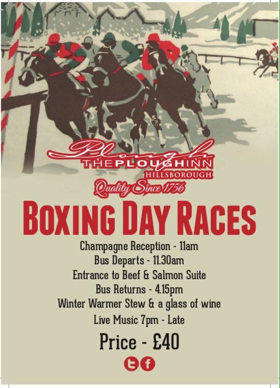 Can't beat the Boxing Day Races 🐎....always great craic! 
Call into The Plough for your tickets now! #races #boxingday #craic 🐴