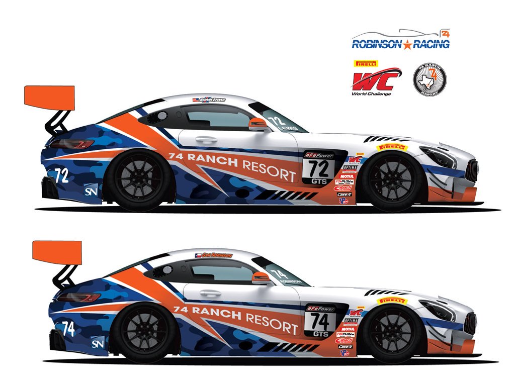 GTS: <a href="/74RanchRacing/">Robinson Racing</a>  announces a two-car full season Mercedes GT4 effort with Gar Robinson and Shane Lewis behind the wheel. 

Read: goo.gl/cuNPTT