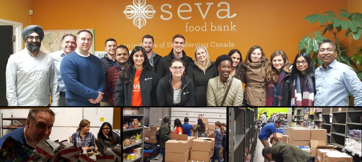 Klenzoid's tweet photo. #TeamKlenzoid at the @SevaFoodBank which provides safe, nutritious and culturally-appropriate food to low- income families. How do you plan on giving back this holiday season? Share your stories in a response to this tweet, we'd love to hear from you! https://t.co/VRx8o3QYBg