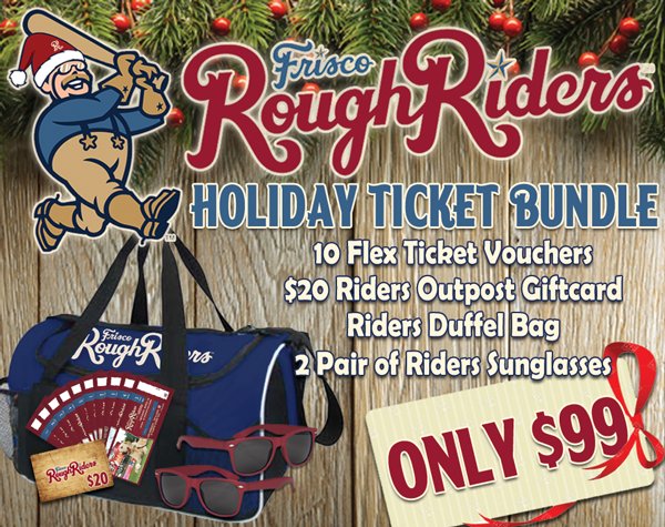 RidersBaseball's tweet image. It's not too late to get the perfect gift: the RoughRiders Holiday Bundle! ➡️ bit.ly/2iotgR9