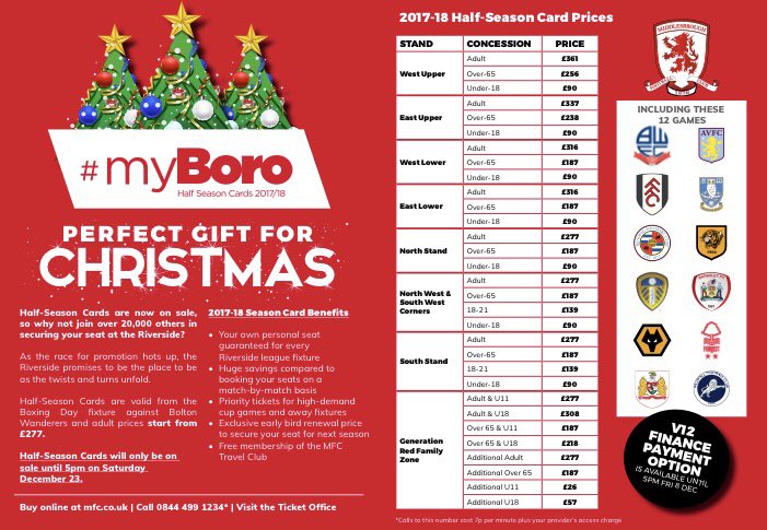 Boro Ticket Office tweet media