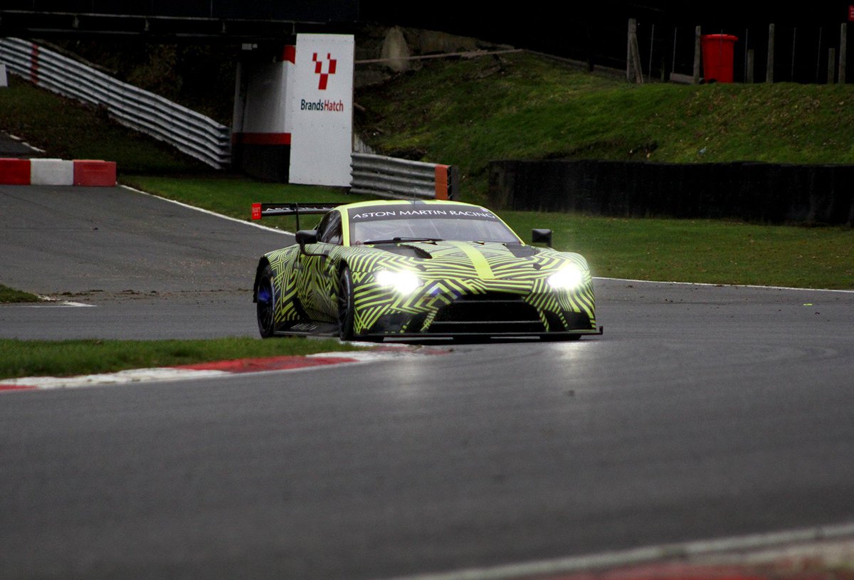 Brands_Hatch's tweet image. Nice to see the new @AMR_Official Vantage GTE out on track today with @DarrenTurner007 at the wheel