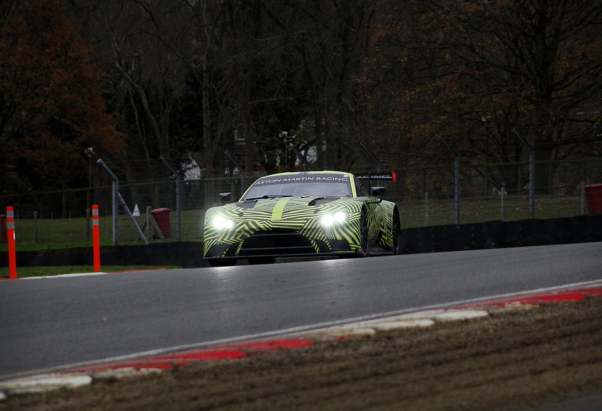 Brands_Hatch's tweet image. Nice to see the new @AMR_Official Vantage GTE out on track today with @DarrenTurner007 at the wheel