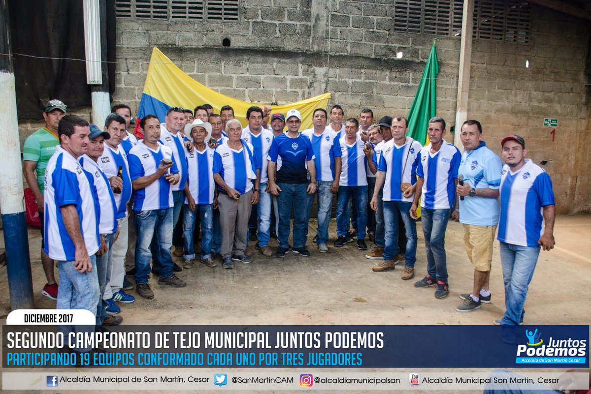 SanMartinCAM's tweet photo. Segundo campeonato de tejo Municipal Juntos Podemos. https://t.co/aXdedA0cJq