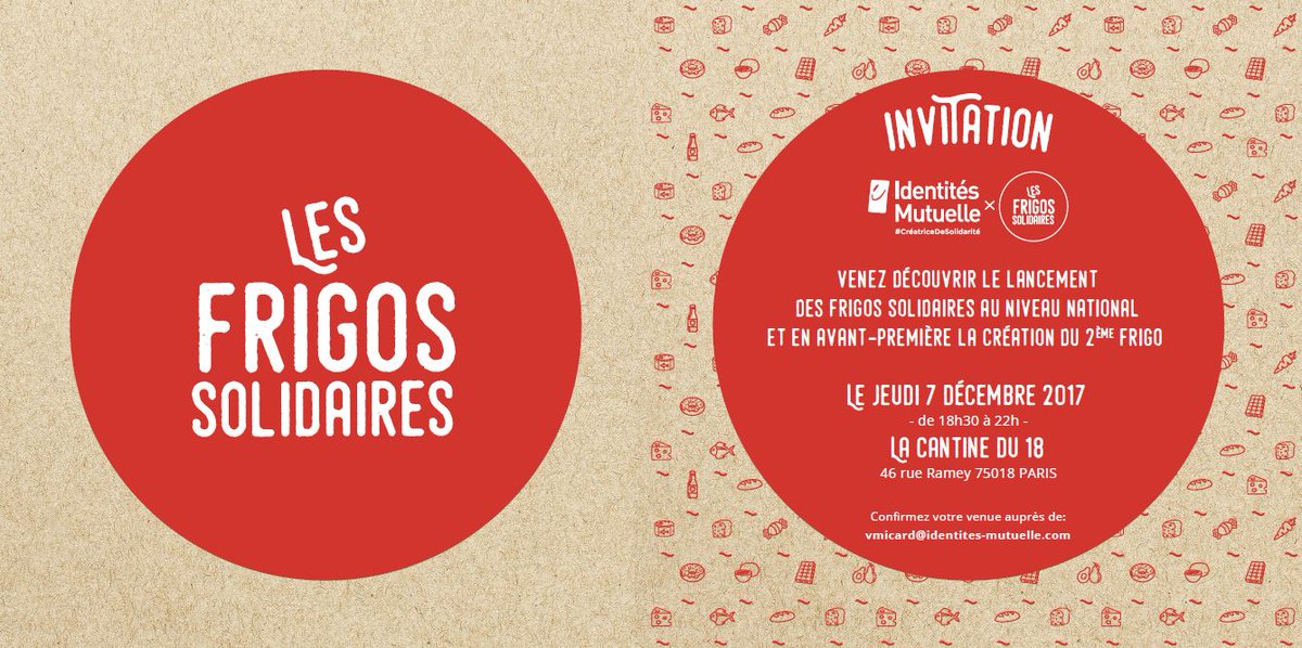 <a href="/JeannePouget/">Jeanne Pouget</a> invitation lancement #LesFrigosSolidaires demain soir@Lacantine18 merci <a href="/ID_Mutuelle/">Identités Mutuelle</a>