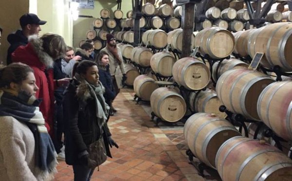 Visite du Château de Reignac Les étudiants du Bachelor Commerce &amp;amp; Marketing Vin et Spiritueux ont découvert le Château de Reignac ce matin. ecole-bordelaise-du-vin.fr/Visite-du-Chat…
