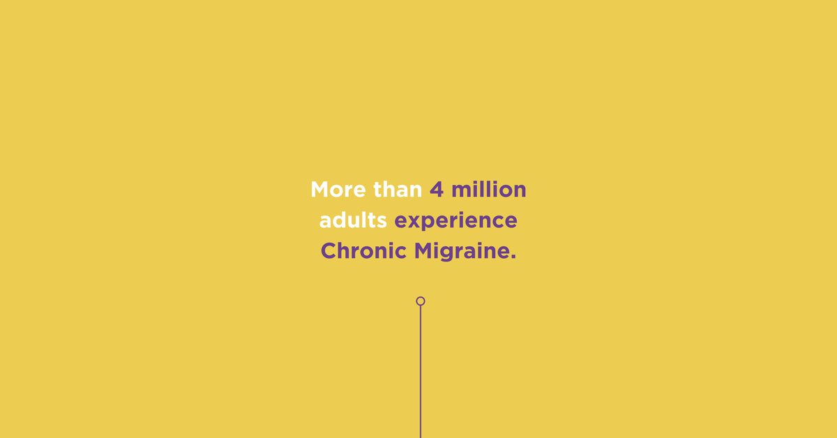 amfmigraine's tweet photo. If you're living with #ChronicMigraine, know that you're not alone. Read a comprehensive overview of Chronic #Migraine with all the information you need to find the treatment that you deserve. 
https://t.co/1a8aYc2U5J https://t.co/yrtORoaluW