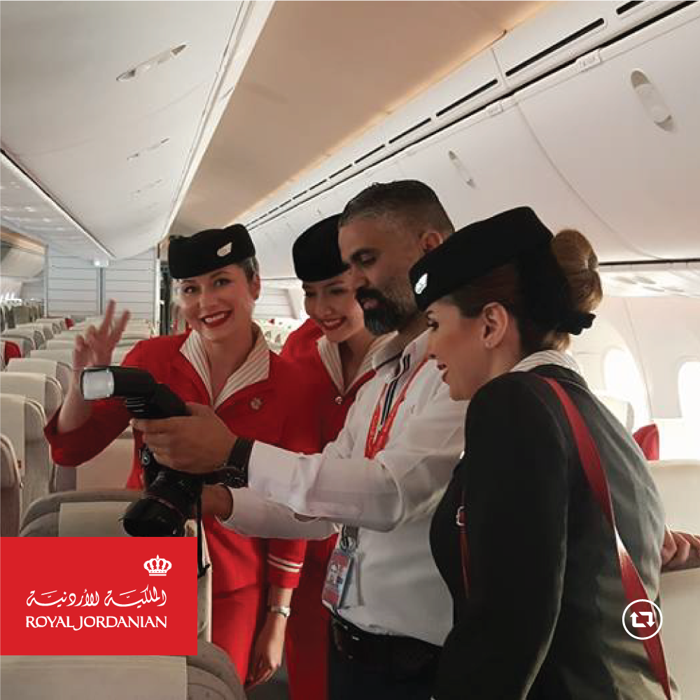 flight attendant royal jordanian