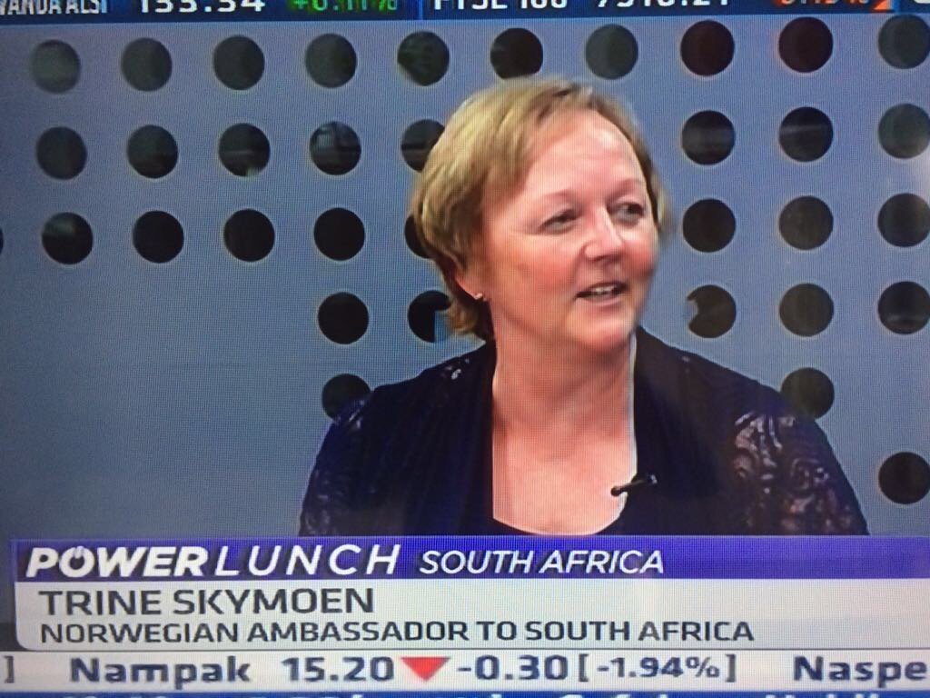 Ambassador of Norway in SA tweet media