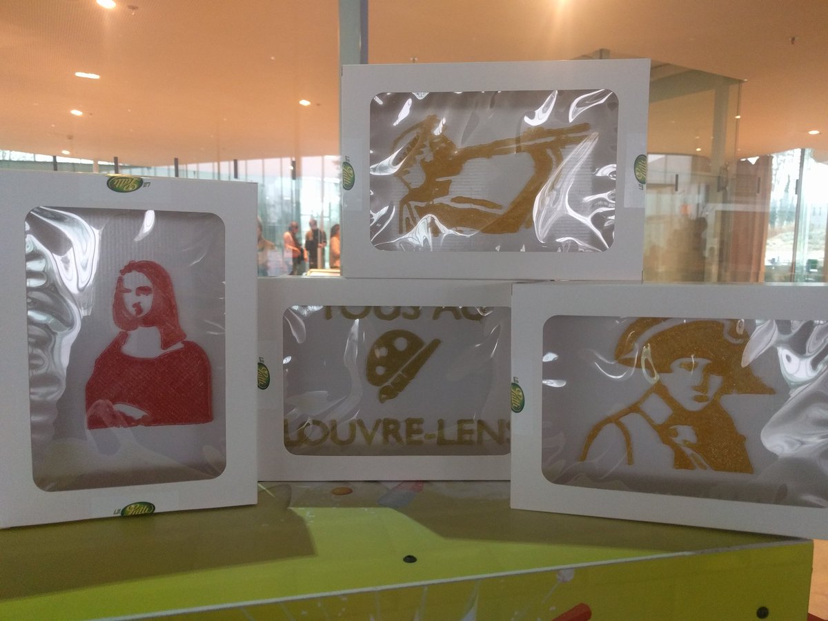 Lutti_Officiel's tweet photo. Le @MuseeLouvreLens accueille toute la journée notre imprimante à bonbons 3D ! Venez découvrir des bonbons inédits, en version œuvres d'art ! 😍🍬 #LuttiLab #5ansLouvreLens #Lutti #Imprimante3D https://t.co/fGNQvrDvna