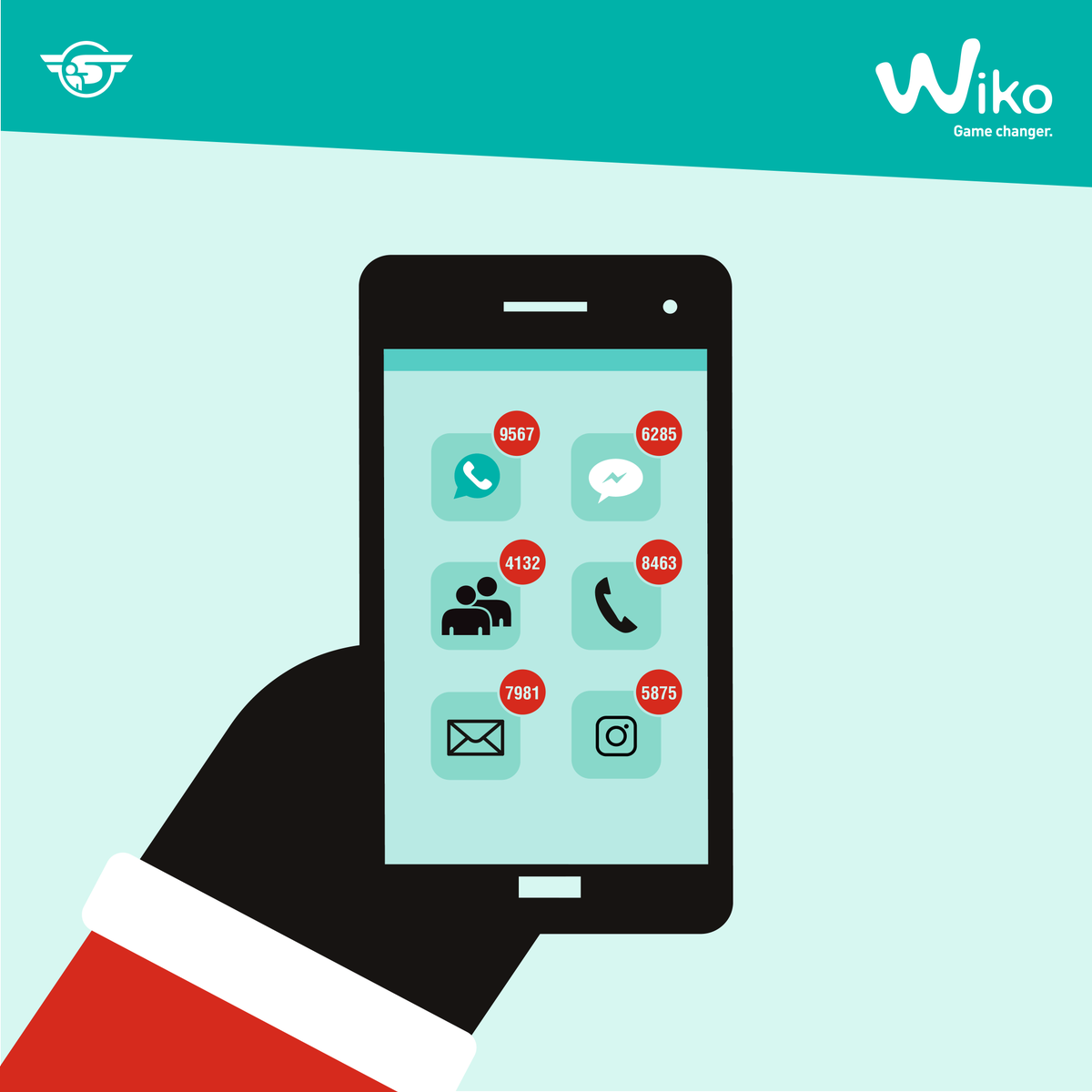 WikoItalia's tweet photo. Non vorremmo essere nei suoi panni in questo periodo. #MillemilaNotifiche #Wikology https://t.co/7tKS6hXYTZ