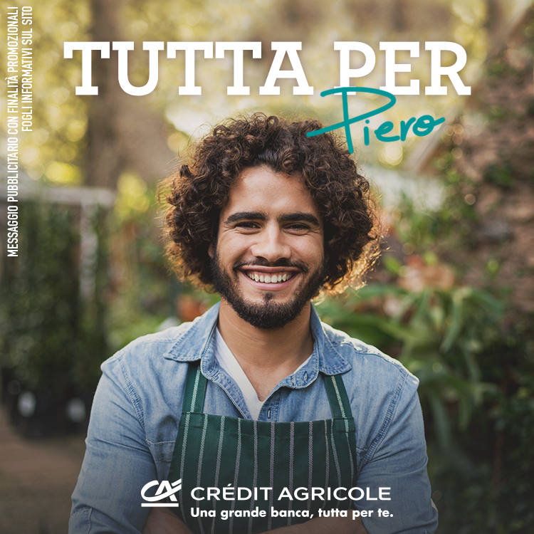 CA_Ita's tweet photo. #tuttaperte: con #CréditAgricole puoi far crescere la tua azienda con finanziamenti dedicati alla filiera agroalimentare. Proprio come ha fatto Piero per la sua impresa ortofrutticola. Scopri di più https://t.co/XWWOS1oqWX https://t.co/s1hCYHHJuU