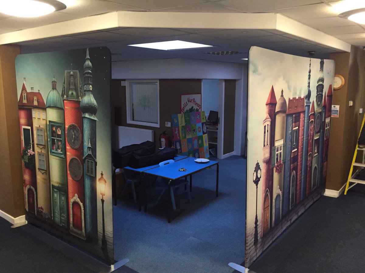 nettlbirmingham's tweet image. It was a pleasure helping our friends at Belle Vue Primary School re-develop their library with our fabric display stands! Take a look at the results, we are really happy! #Fabric #Library #WizardsLab #School