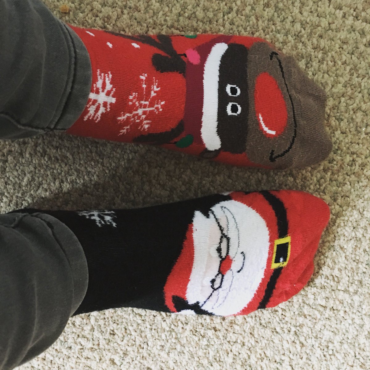 samipantha's tweet photo. Happy #ChristmasSockDay! Share your pic of your xmas socks with #socksie and @TKMaxx_UK will donate £1 to @cruk @CRUKEventsEast https://t.co/3mvaF8jnFh