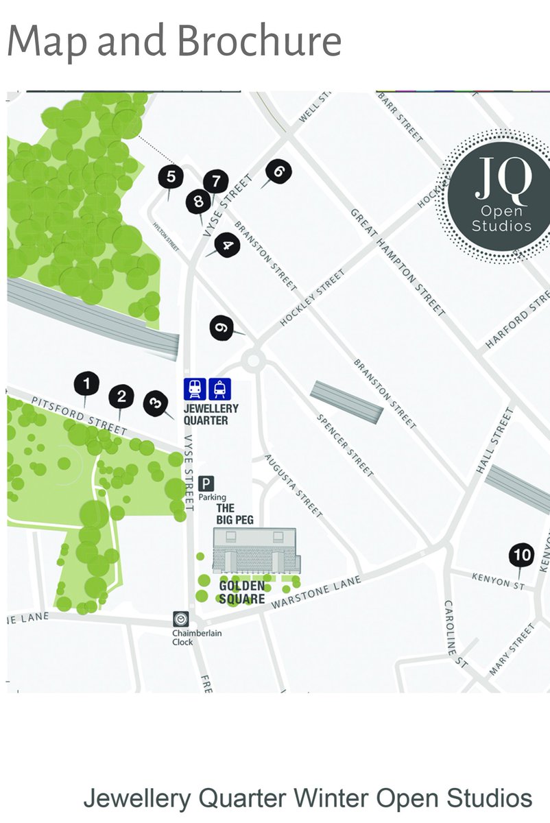 Love how close all the <a href="/JQOpenStudios/">JQOpenStudios</a> are on the map. Easy to visit them all this weekend!