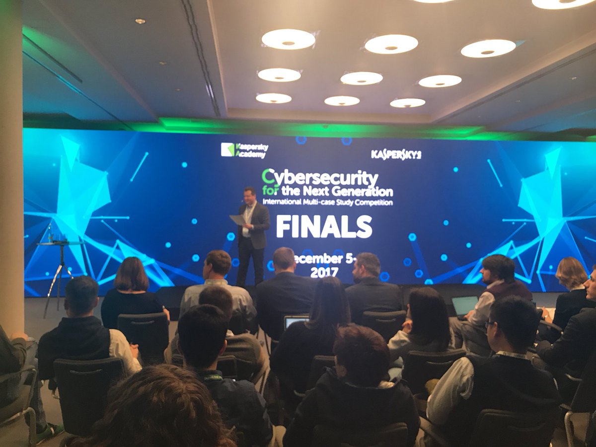 tylerver's tweet photo. Listening to some great ideas about Cybersecurity #Kaspersky #Cybersecurity https://t.co/f3WK6rBzrh