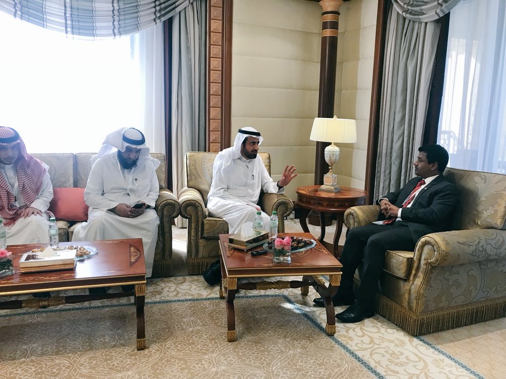 MoHmv's tweet photo. Bilateral meeting with Minister of Health, kingdom of Saudi Arabia, H.E Dr. Tawfiq Bin Fawzan Al Rabiah https://t.co/VMpME6iNMW