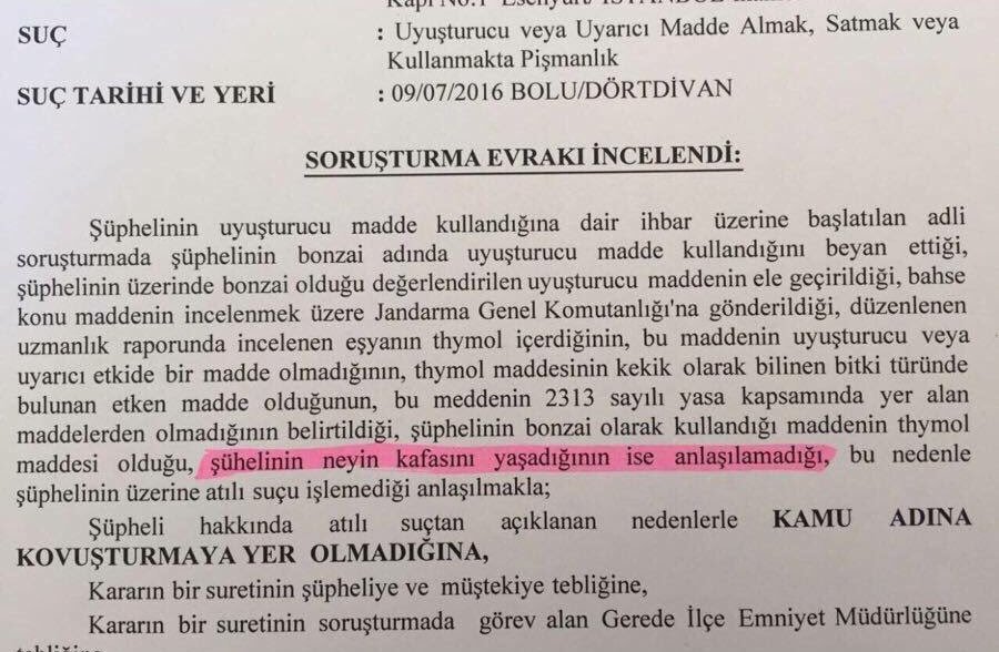 Savcının samimiyeti