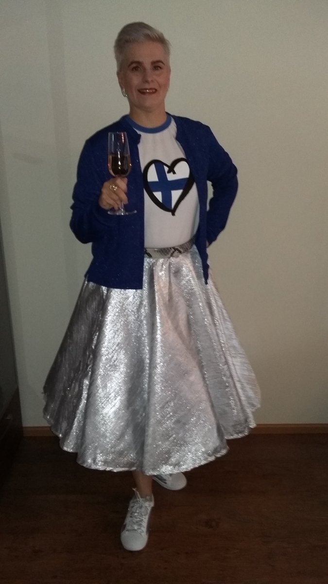 AnneWuokko's tweet photo. Onnea Suomi100! https://t.co/bMV1ayYRGk