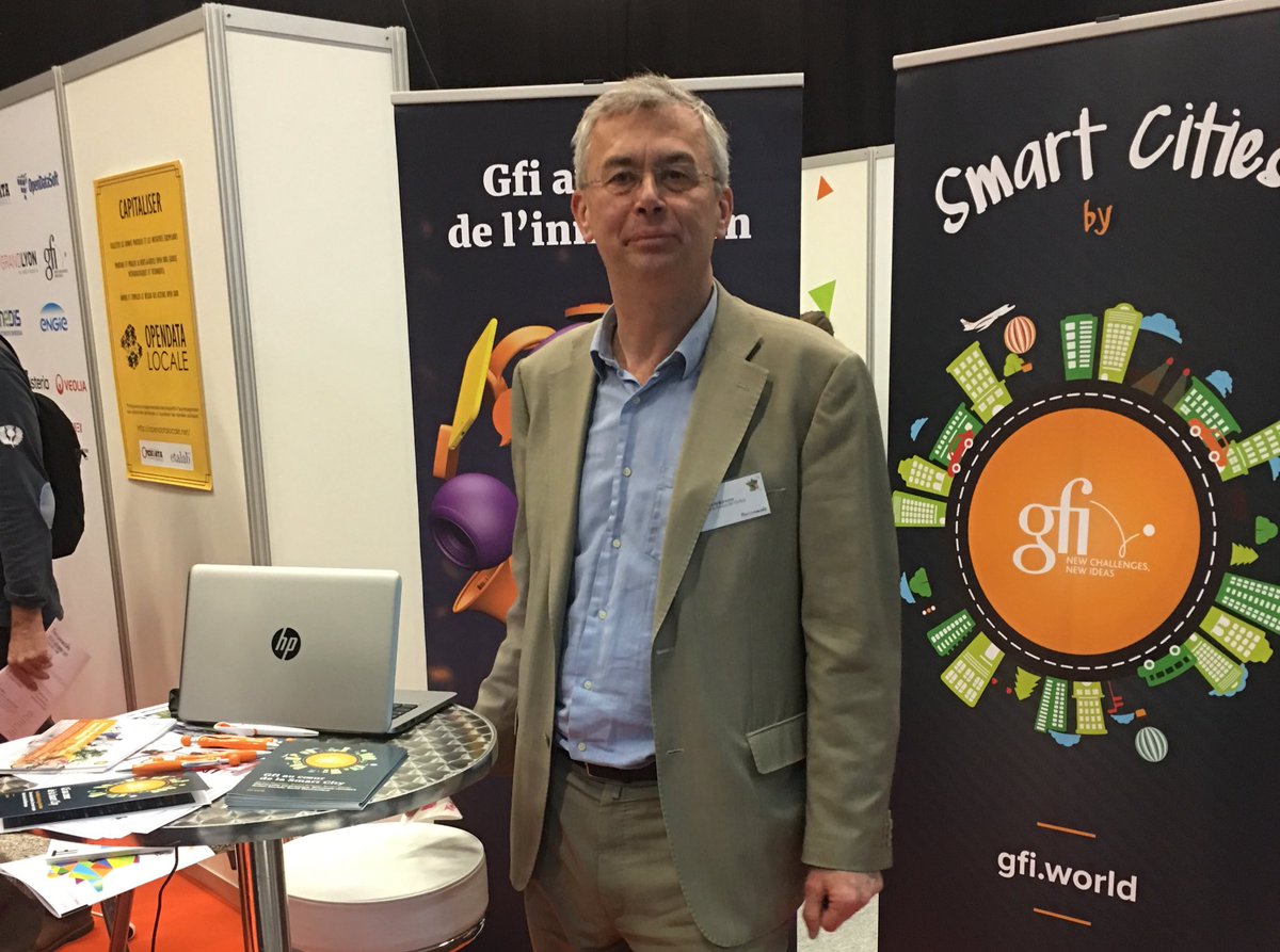 sthiroine's tweet photo. Venez découvrir comment @gfiinformatique permet aux collectivités de se réapproprier leurs données grâce à l'approche #Data as a Service #FDI2017 #smarcity @INTERCOnnectes https://t.co/s1JNr6YcAR