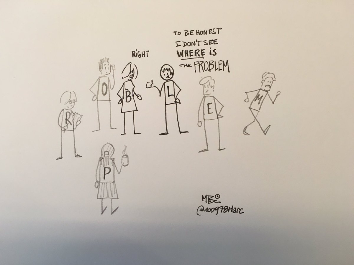 100978Marc's tweet image. "To be honest I don't see where is the problem..."Part 2 #todaysdoodle #sketchnote #problemsovling