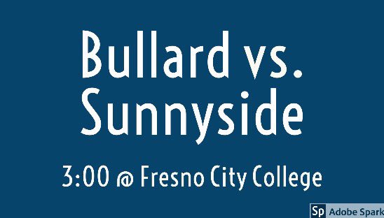 Bullard_Soccer's tweet photo. ⚽️ GAME DAY!  Join us at FCC to watch your Knights. https://t.co/0qXhERXVQp