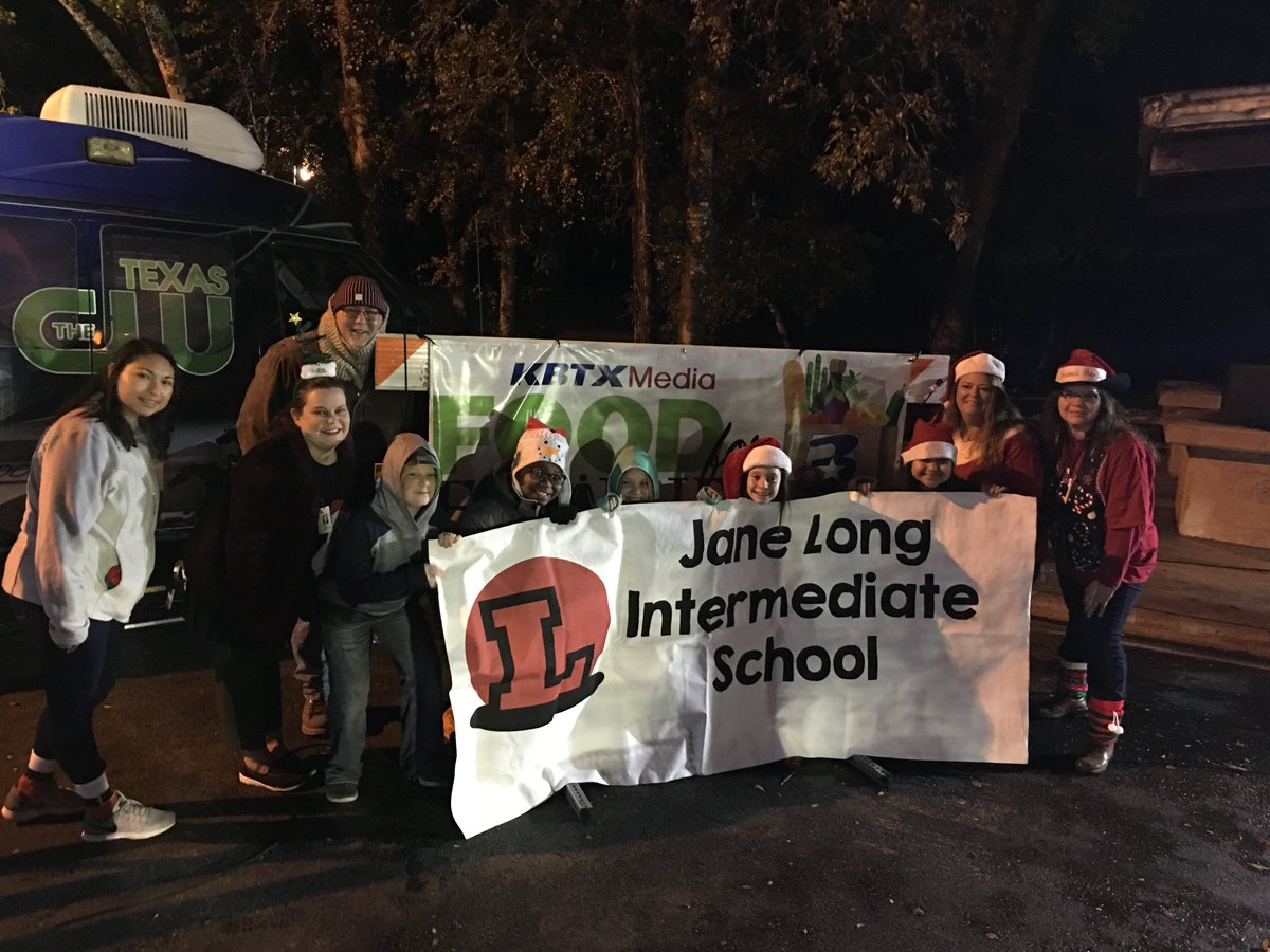 KBTX food drive!!!  Lobos collected 6,114 cans this year!!!  Merry christmas!!! <a href="/BryanISD/">Bryan ISD</a>Sup @BryanISD