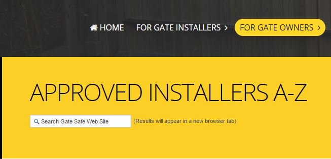 Gate_Safe's tweet photo. To maintain your #poweredgate please use a Gate Safe Aware trained installer. #gatesafety https://t.co/Klb2b2IpXk https://t.co/KPmbBbs0JR