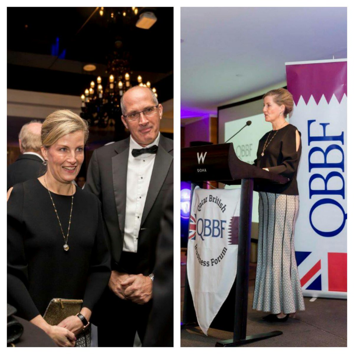 HannahQatar's tweet photo. Honoured that HRH #CountessofWessex personally thanked @turnertownsend #Qatar for their work with @QCV_Sight @ukorbis at the recent @QBBFDoha awards night.  #ttwhatsyourpledge
Pictured here with Director &amp; Country Manager Stephen Mc Cartney https://t.co/6KYplJIqiX