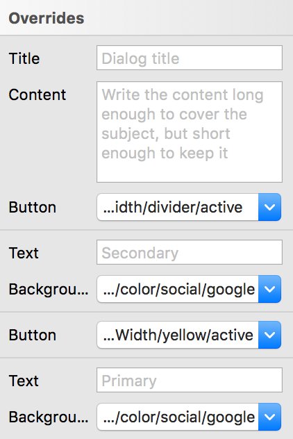 lanbelic's tweet image. Sketch 48 now supports multiline overrides and groups the fields - this is awesome!

@sketchapp