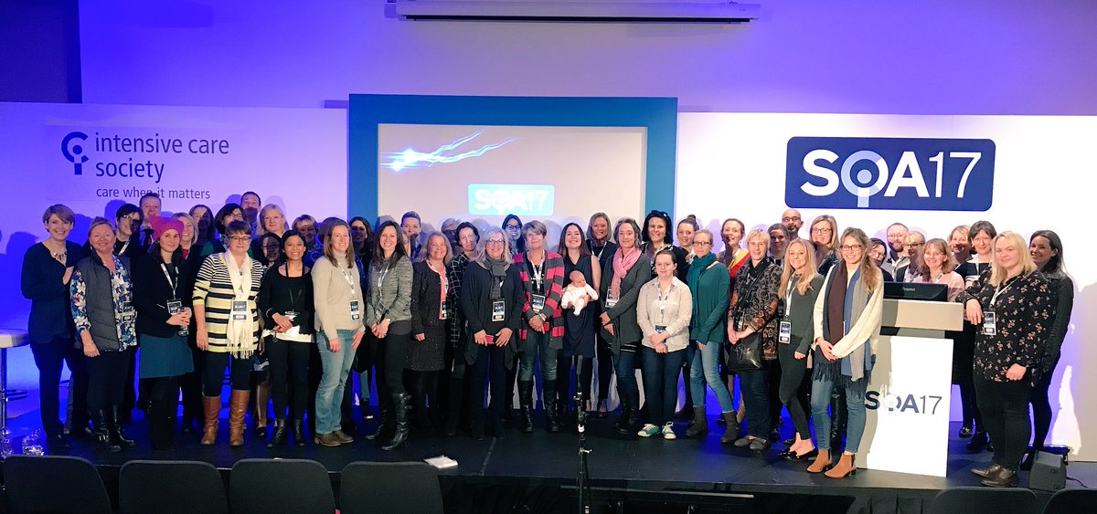 Women in critical care #ICSSOA2017
Full of strong inspirational women
Check out the men here too
And of course the wonderful Arlo 😍