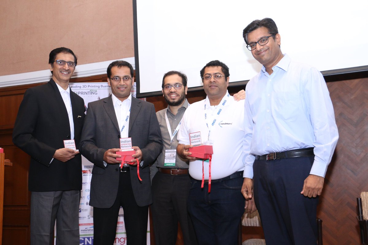 I3DPnetwork's tweet photo. @I3DPnetwork launched on 2nd Dec at @I3DP_Mumbai among industry leaders. @Imaginarium_Ind @Novabeans3D @renishawplc @Wipro https://t.co/ygpqp7Epgy